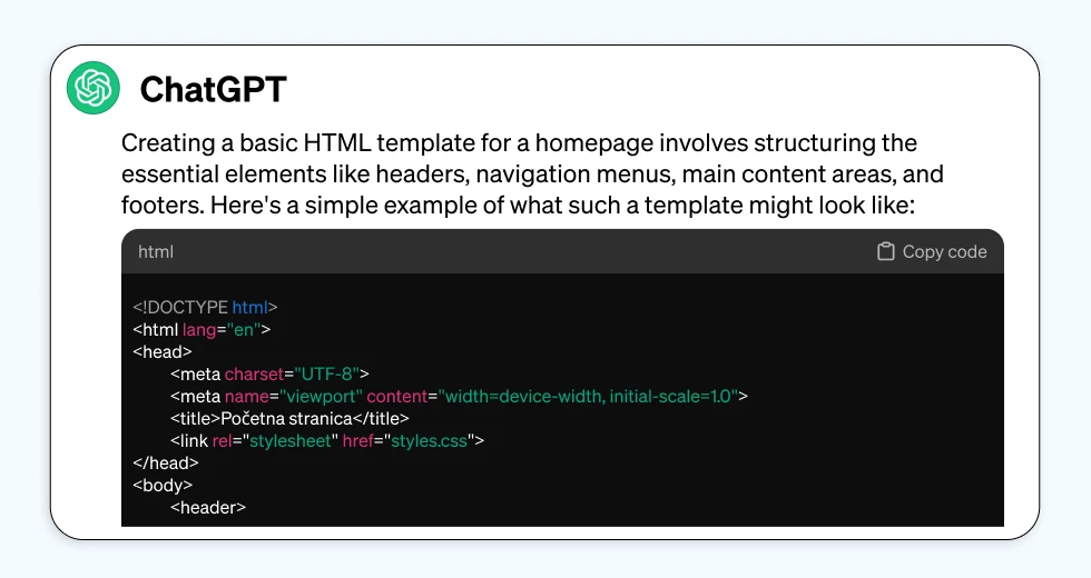 template-for-creating-the-start-web-page-in-html